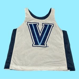 Villanova University Reversible pinnie tank top.